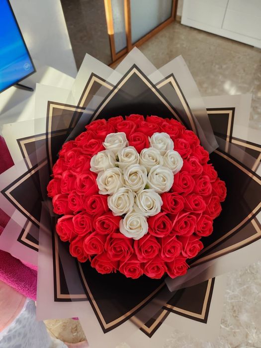 Buchete trandafiri de sapun