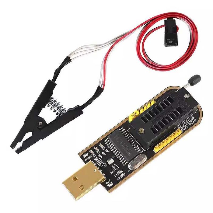 USB программатор на CH341A для 24-25 серий EEPROM Flash BIOS