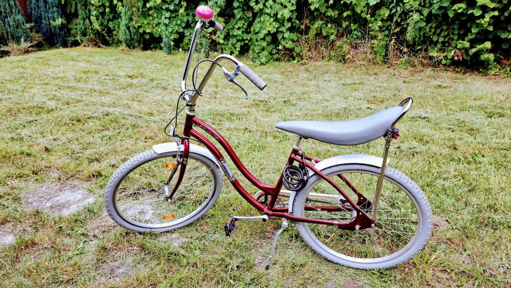 Bicicleta Pegas Strada 2 Aluminiu 3S, 26", visiniu – stare excelenta