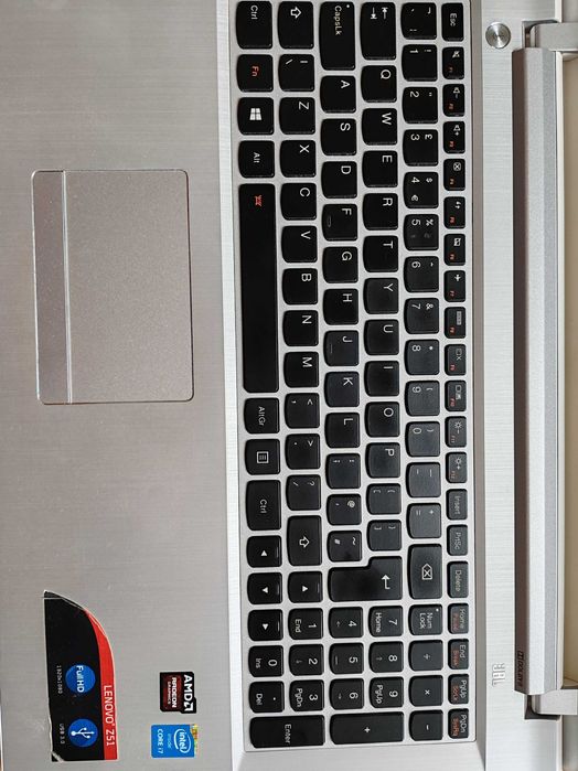 Vand Laptop Lenovo 15.6" Z51-70, Core i7, 8Gb Ram, 1Tb hard, WHITE