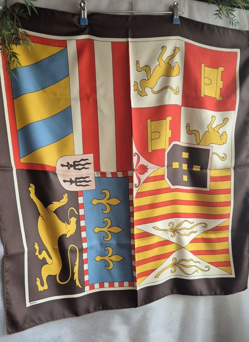 Esarfa matase BOGNER vintage