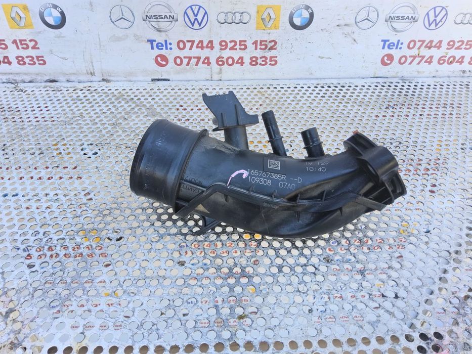 Tub admisie aer Renault 1.3 Dacia Duster Dokker Captur Arkana lodgy cod 165767385r țeavă cot admisie aer Scenic megane Nissan Qashqai clio 1.3