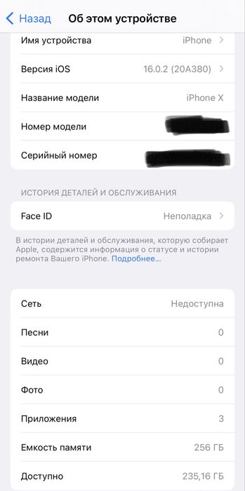iPhone X 256GB