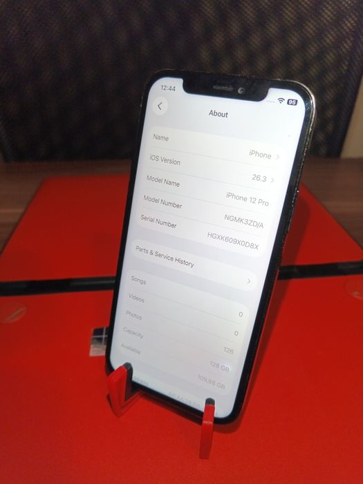 Placa de baza Iphone 12 Pro 128Gb face id si sim defect pentru piese