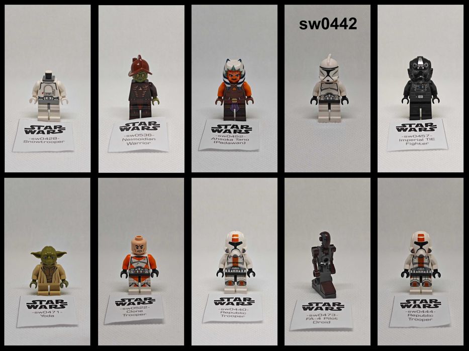 Lot Figurine originale Lego Star Wars