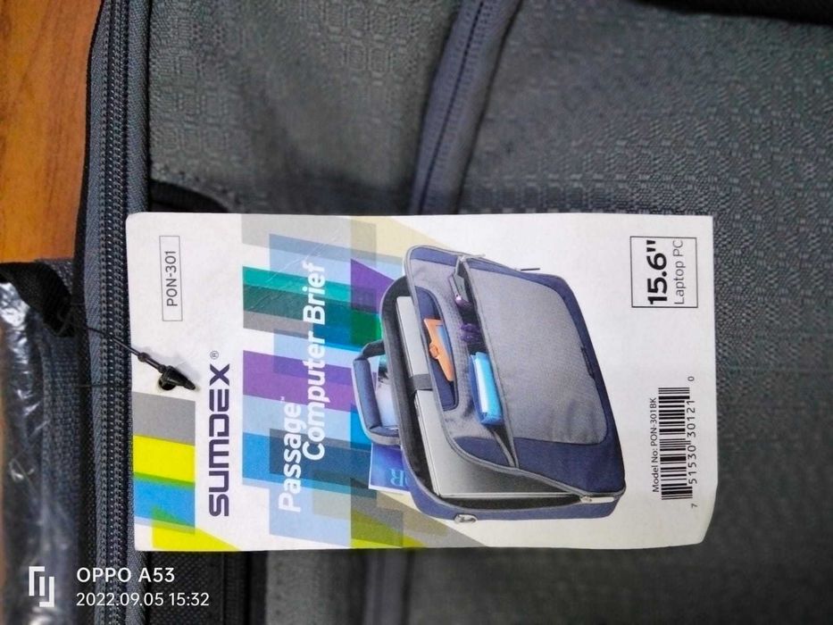 Рюкзак для ноутбука 15.6" Sumdex PJN-301BK, Black, Полиэстер