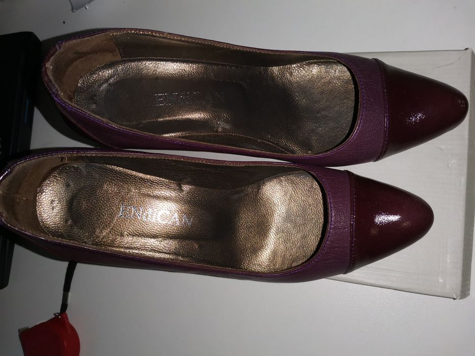 Pantofi din piele naturala mar 36