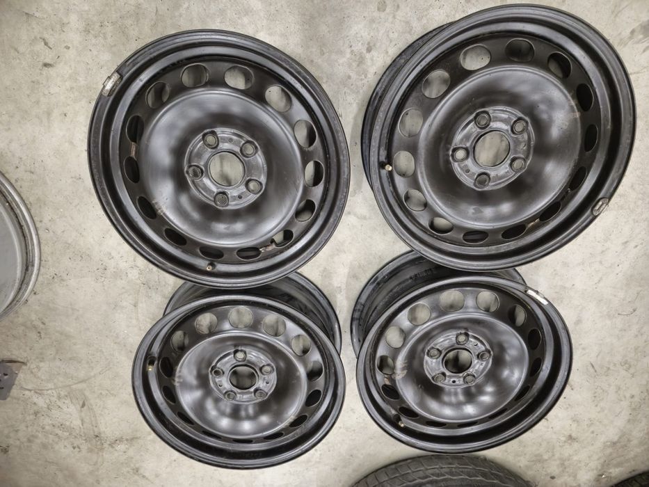 Jante otel 5x112 R16 Vw Skoda Audi Seat stare buna