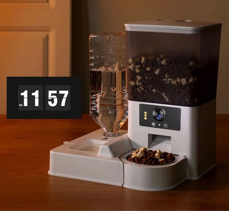 Автоматическая кормушка для котов