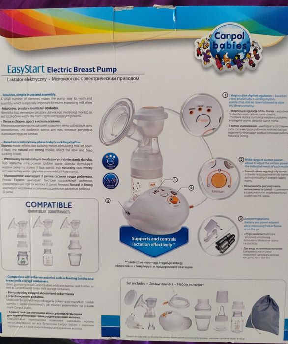 Електрическа помпа за кърма Canpol