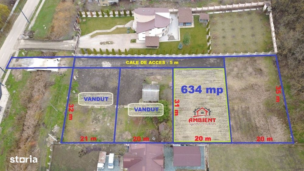 Lot Teren Intravilan,  634 Mp, Vaslui, Strada Castanilor;