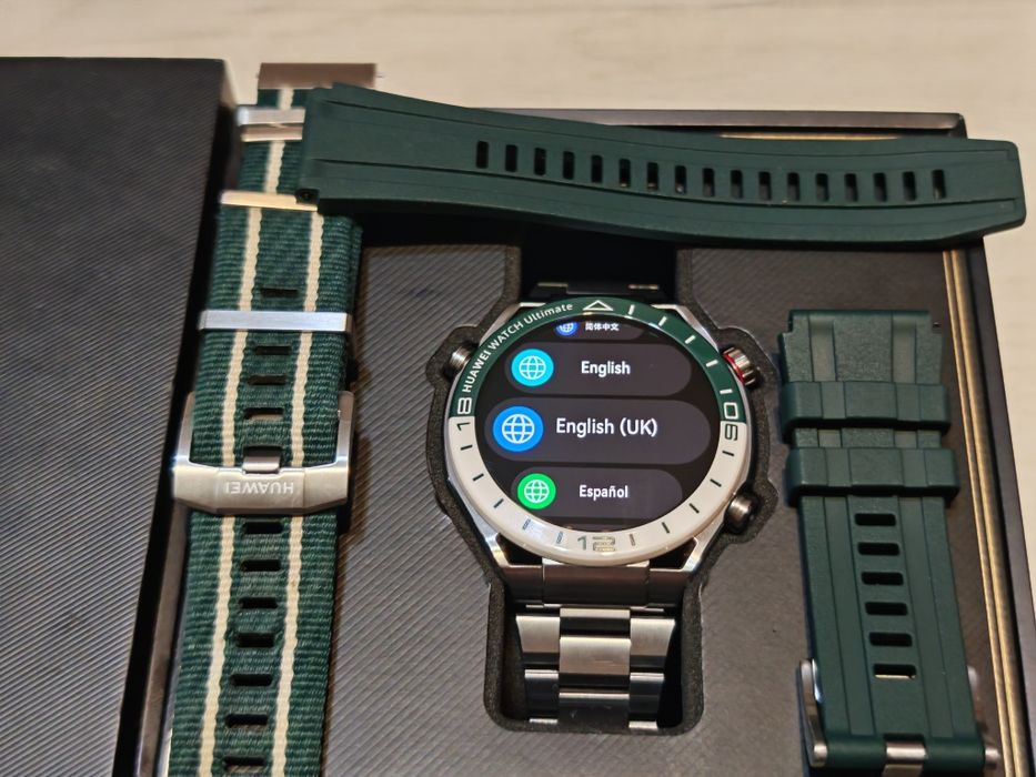 Като нов Huawei Watch Ultimate Green