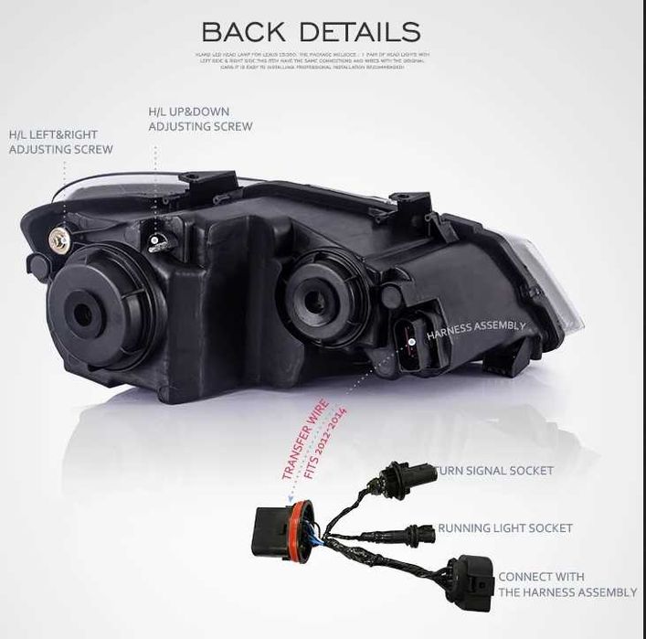 Тунинг LED фарове VW Polo 2011-2017