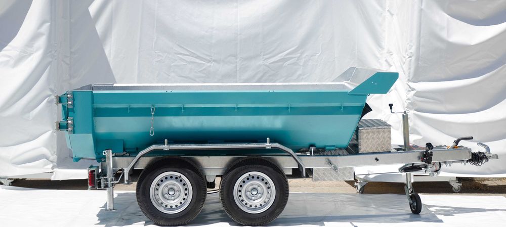 Dumper basculabil dublu ax 3500kg, NOUA carte RAR, asig si nr GRATUIT