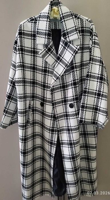 Драповое пальто женское