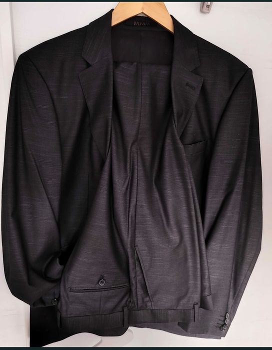 Costum negru barbati