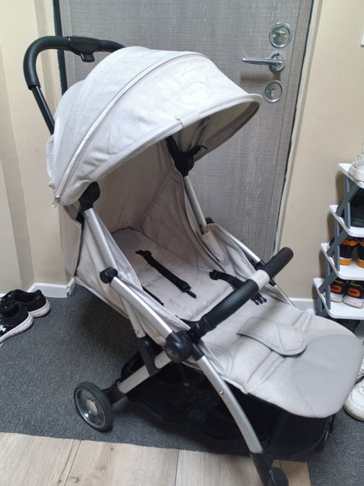 Carucior sport pentru bebelusi Chicco Goody Plus Grey Mist, 0 LUNI+