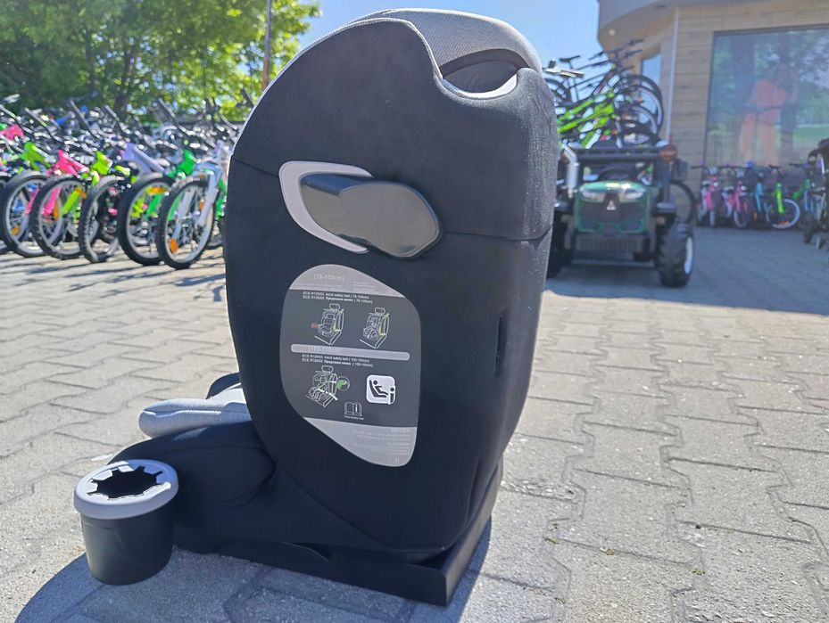 MONI Стол за кола с поставка FALCON 76-150см сив