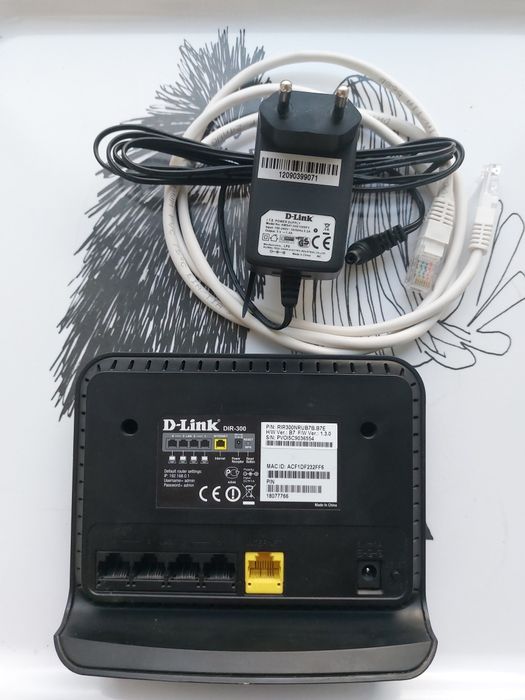 Маршрутизатор DLink DIR-300N