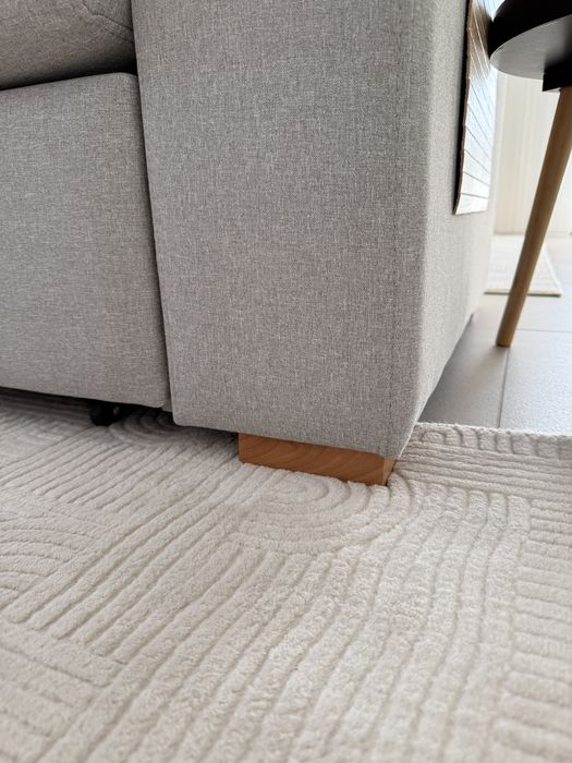 Ъглов разтегателен диван с ракла