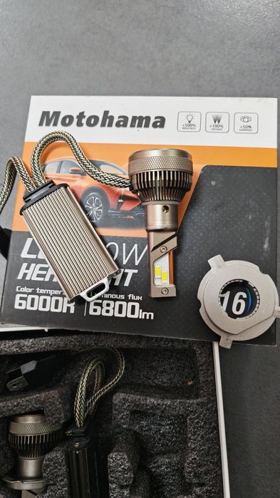 LED Крушки за Фарове Motohama X16 – 60W, 6000K, 6800lm