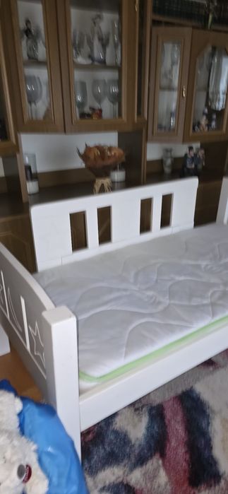 Pat copil din lemn masiv
