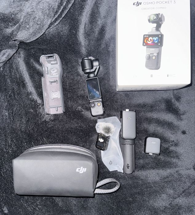 Vand osmo pocket 3 combo creator utilizat de 3 ori cu garantie