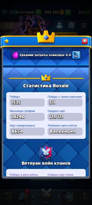 Аккаунт клэш рояль
