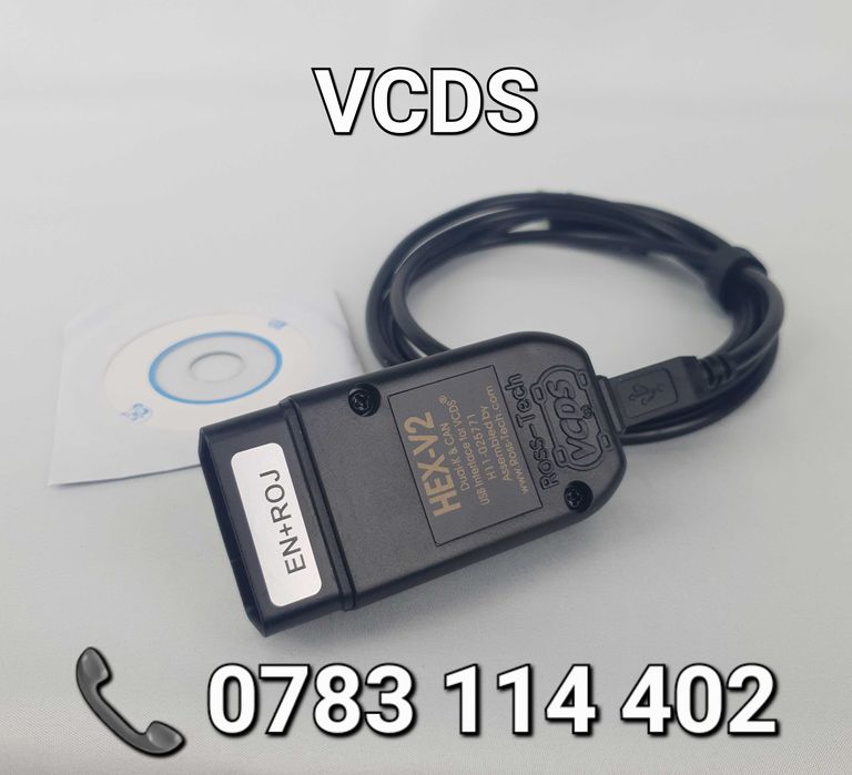 VCDS-VAGCOM 2025 HEX V2-25.3-Tester-Diagnoza Auto-Activari-Codari-NOU