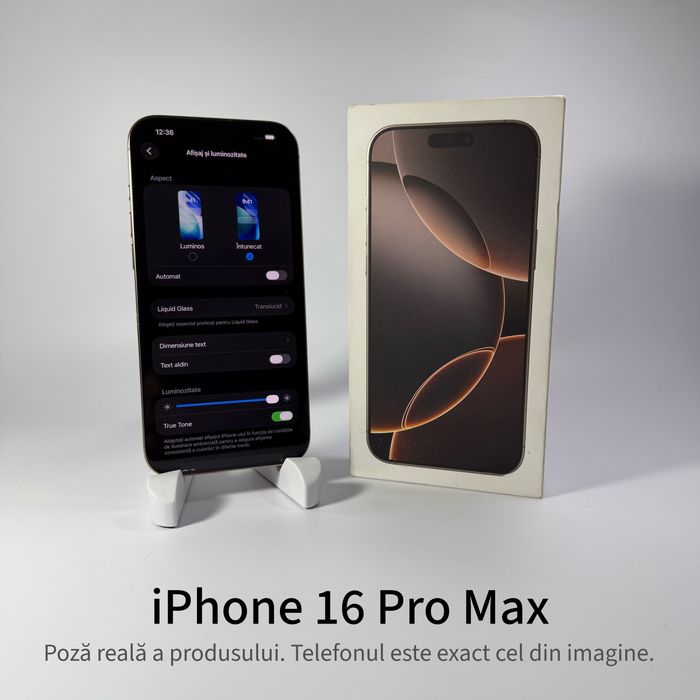 ispotmobile.ro  iPhone 16 Pro Max 256GB Desert ! Garantie 2 ani + cadou