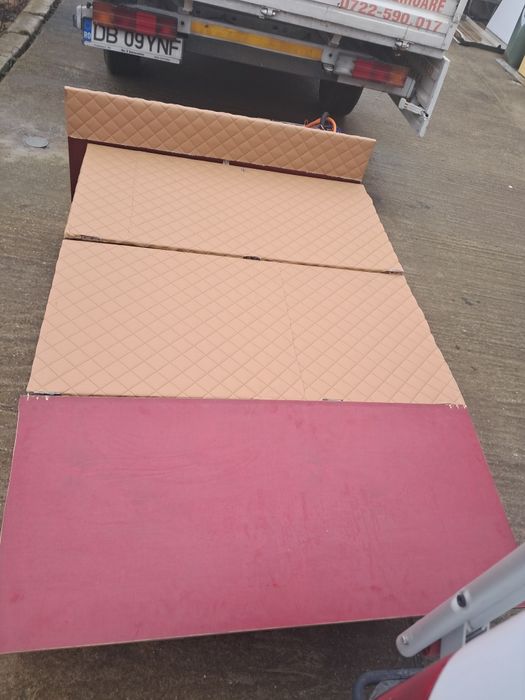 Vand modul pat/bucatarie camper