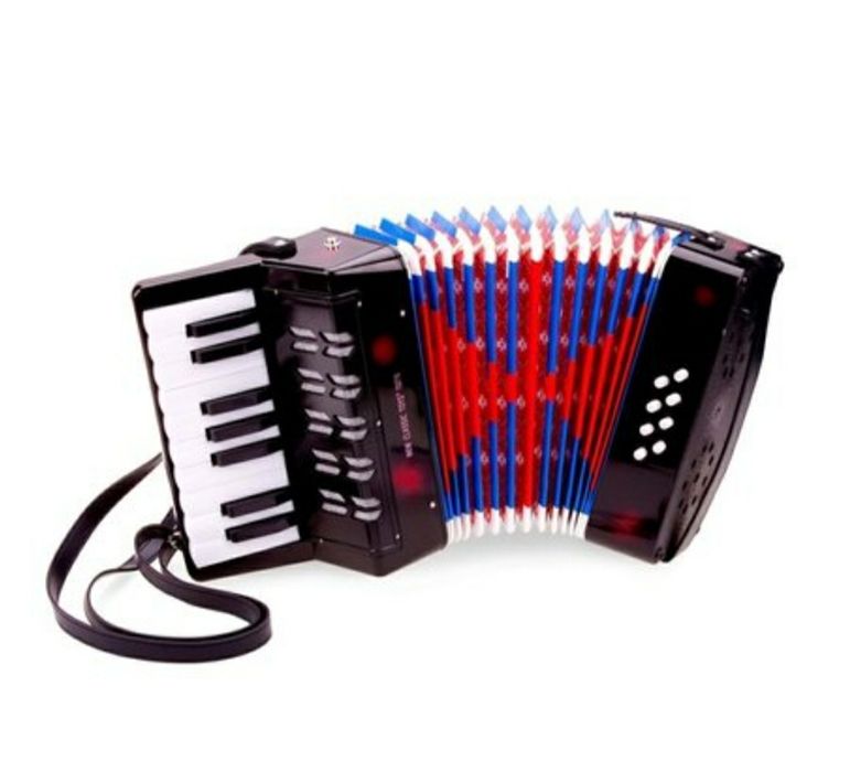 Acordeon pentru copii UC-104 17 Clape/ 8 basi 4 culori