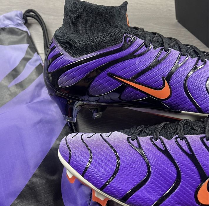 Nike Mercurial Superfly 9 FG Kylian Mbappé Air Max Plus Voltage Purple