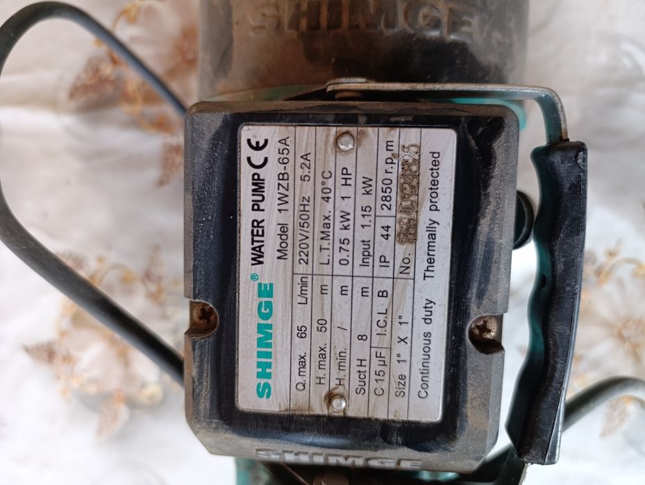 Продам насос  в хорошем состоянии