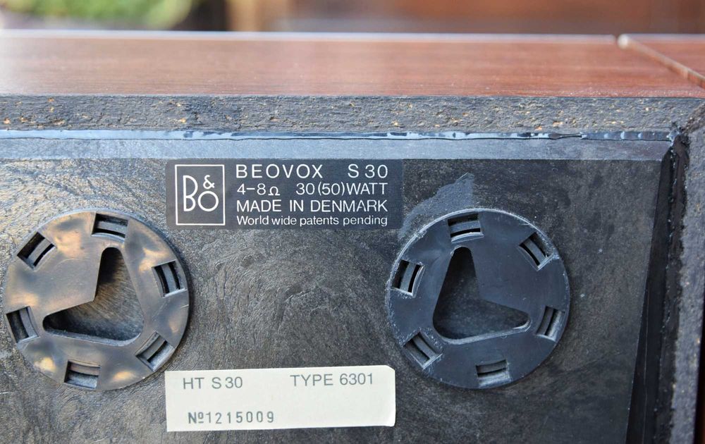 Boxe Bang & Olufsen Beovox S 30