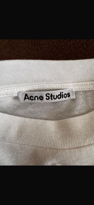 Acne Long Sleeve White
