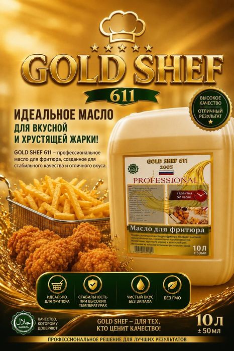 Фритюрное масло Россия