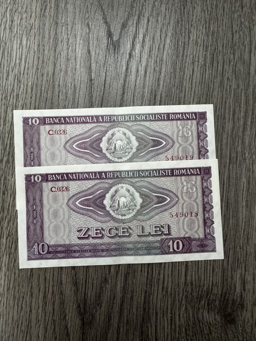 Vand bancnote de 10 lei 1966