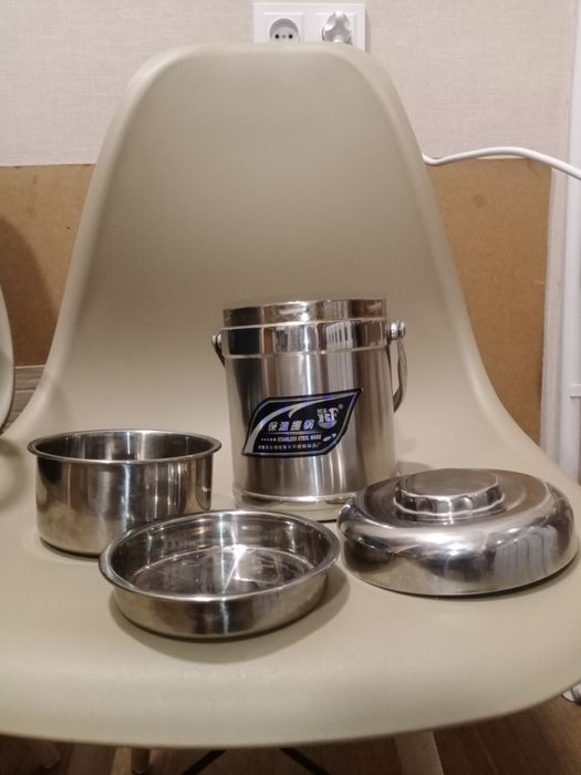 Термос для еды стальной