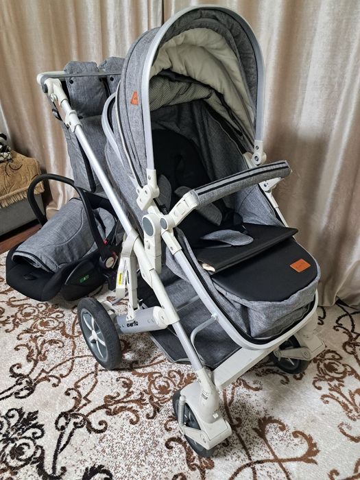 Коляска 3 в1, шезлонг