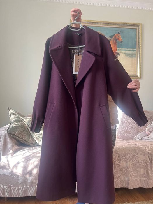 Пальто бордовое RAFAELLO
