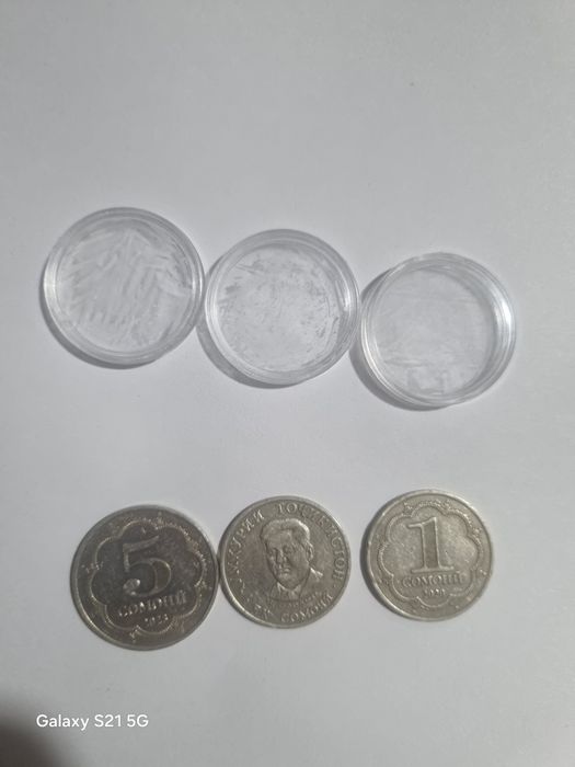 Tajikistan  tangalari donasi 8000 dan