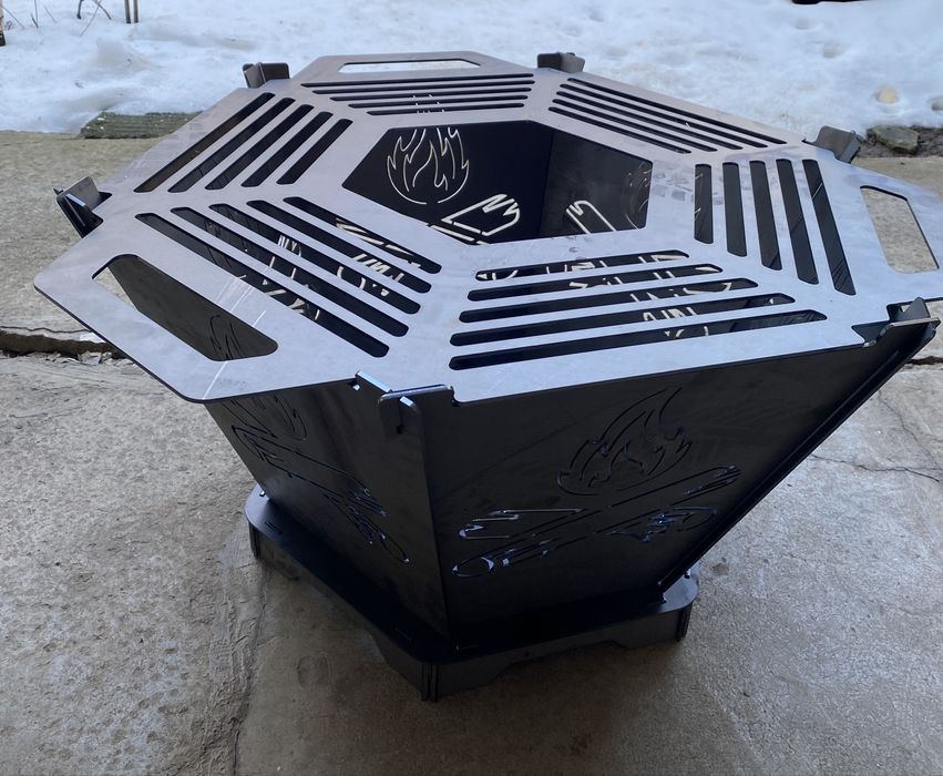 Grill - focar pe lemne