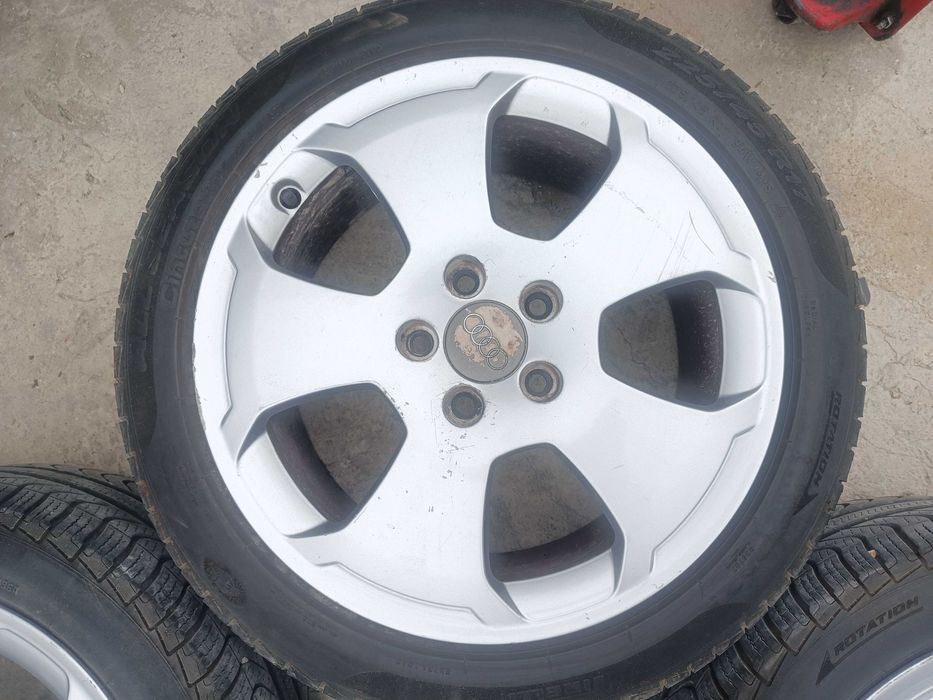 Джанти с гуми 17 цола 5х112 ЕТ56 за Ауди, VW. Шкода, Сеат - 8P0601025C