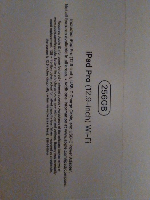 Ipad pro 12.9 (3-th gen)