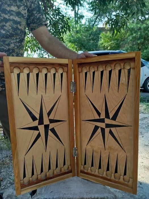 Нарды настольные ручная работа