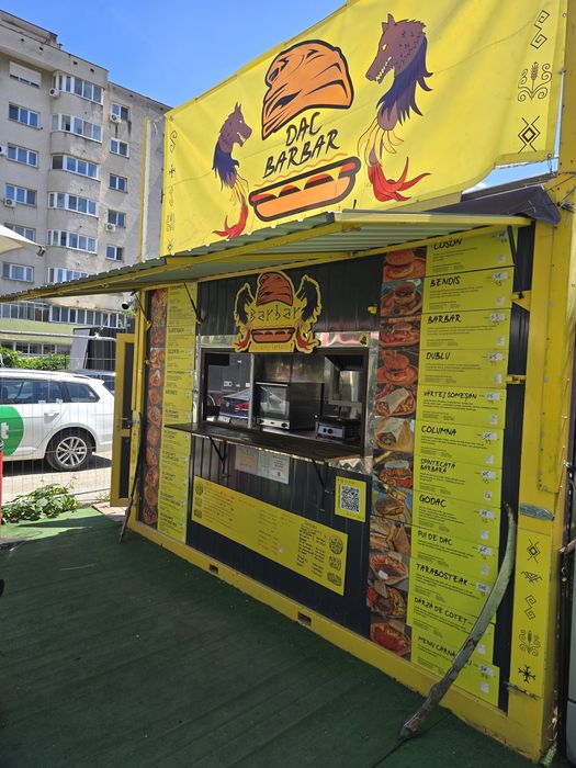 Food truck / container full inox bucătărie profesională complet echipat – gata de lucru – 19.500 € + TVA
