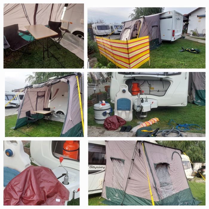 Rulota Elddis 2010 recent Inmatr  RO- Motor Mover și cort