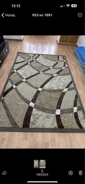 Продам б/у ковры и ковровые дорожки в отличном состоянии .