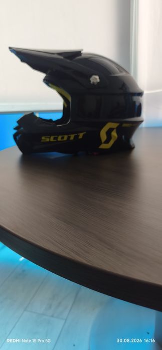 Cască Scott 350 Pro MX Enduro – Black/Yellow – Mărimea S